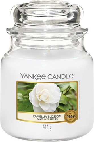 Yankee Candle, Květ kamélie, Svíčka ve skleněné dóze 411 g