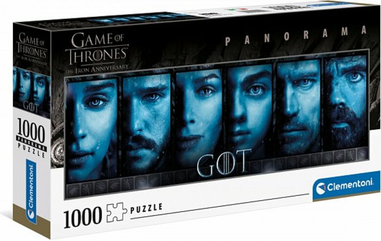 Puzzle 1000 dílků Panorama - Game of Thrones