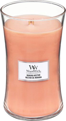WoodWick, Manuka Nectar, Oválná Váza Sviečka 609,5 g
