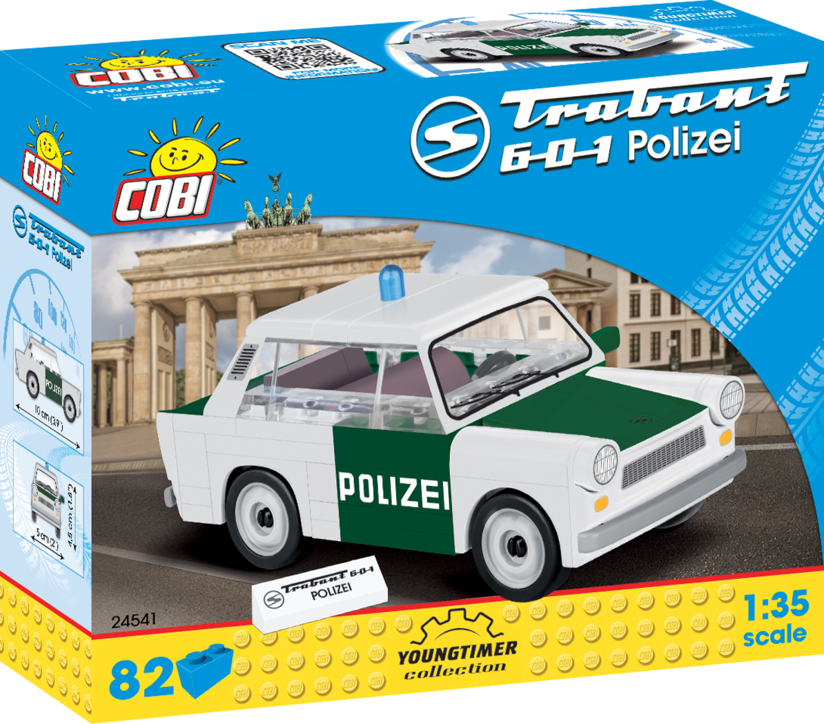 Cobi 24541 Youngtimer Trabant 601 Polizei 1:35