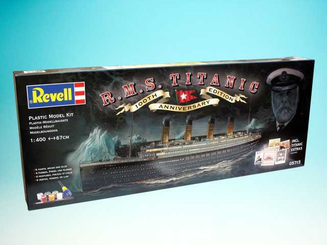 Gift-Set 05715 - RMS Titanic - 100th anniversary edition (1: 400)