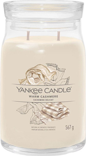 Yankee Candle, Hřejivý kašmír, svíčka ve skleněné dóze 567 g