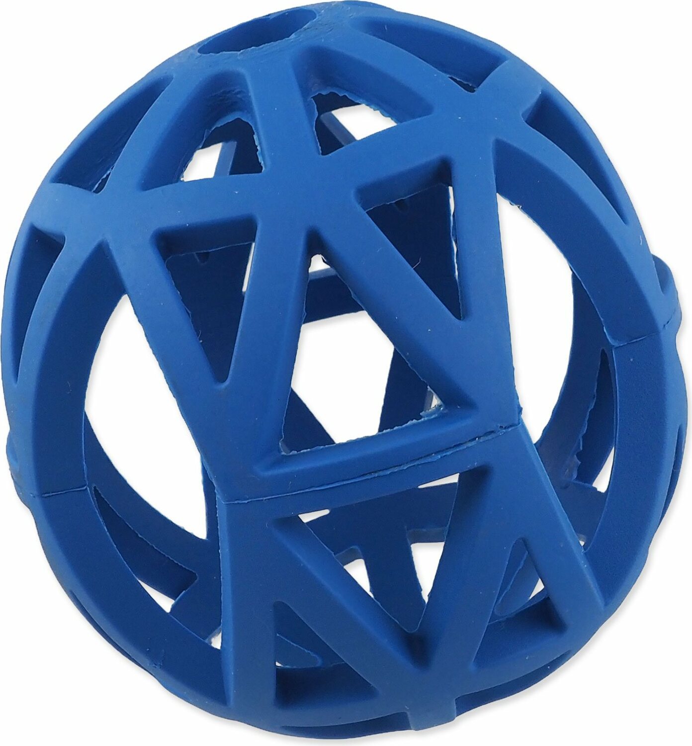 Hračka Dog Fantasy míč děrovaný modrý 12,5cm