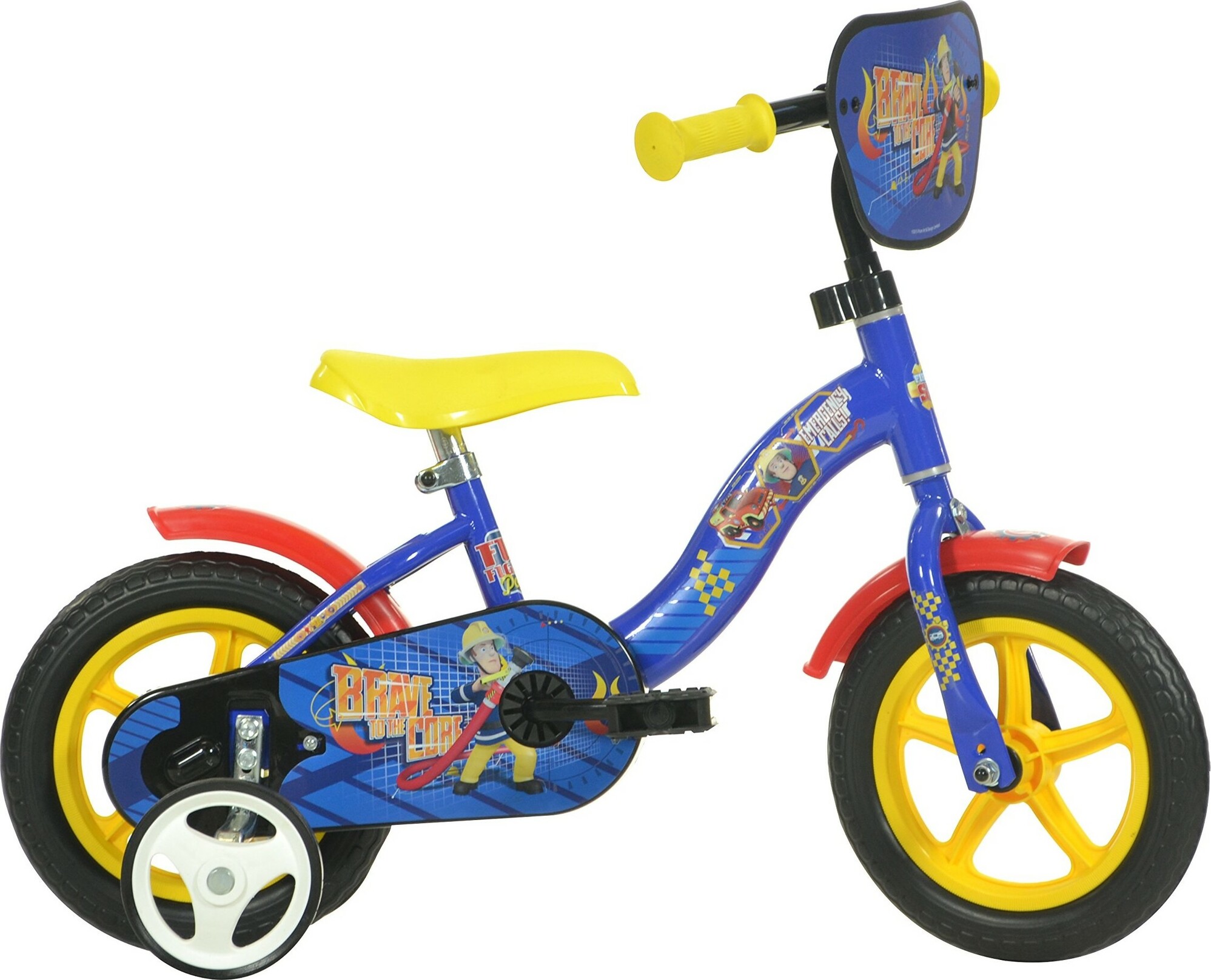 DINO Bikes - Detský bicykel 10" 108-SIP Požiarnik Sam