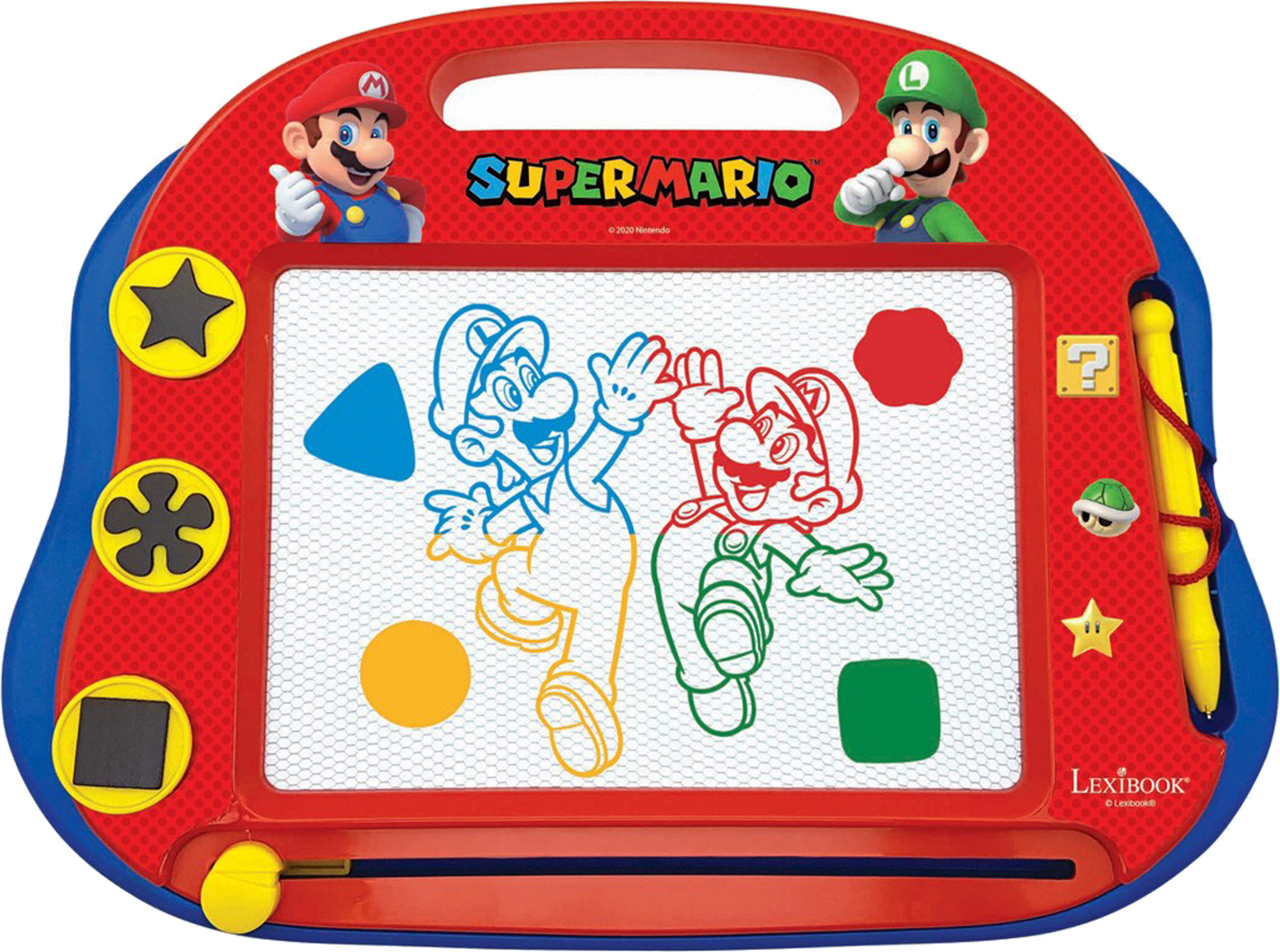 Magnetická vícebarevná kreslící tabulka Super Mario