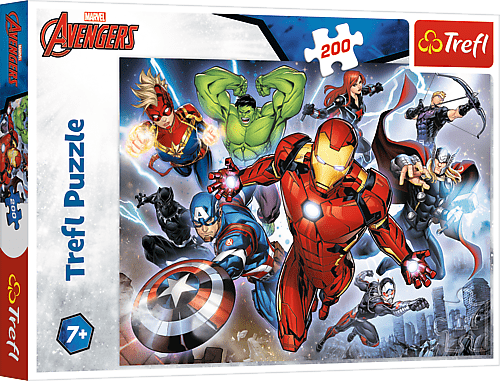 Trefl Puzzle 200 Mighty Avengers / Disney Marvel The Avengers