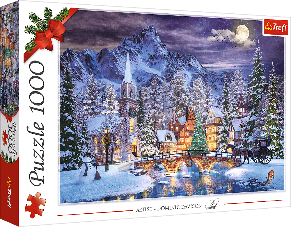 Trefl Puzzle 1000 - Vánoční atmosféra