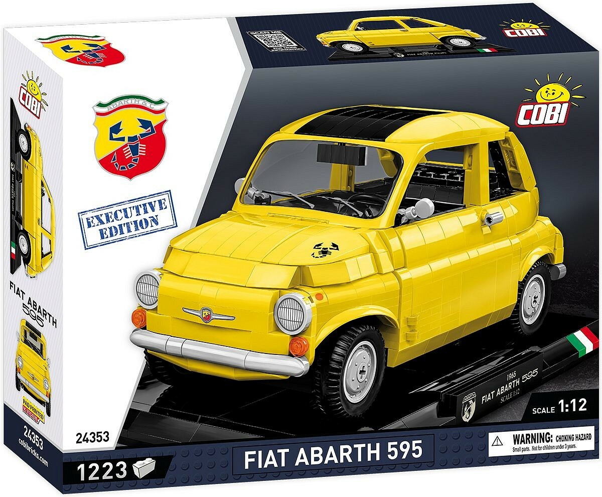Cobi 1965 Fiat 500 Abarth, 1:12, 1205 k, EXECUTIVE EDITION