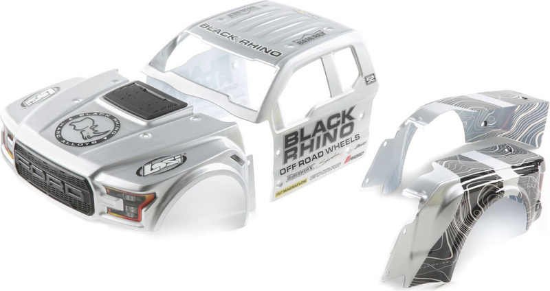 Losi karosérie Black Rhino Wheels: Ford Raptor Baja Rey