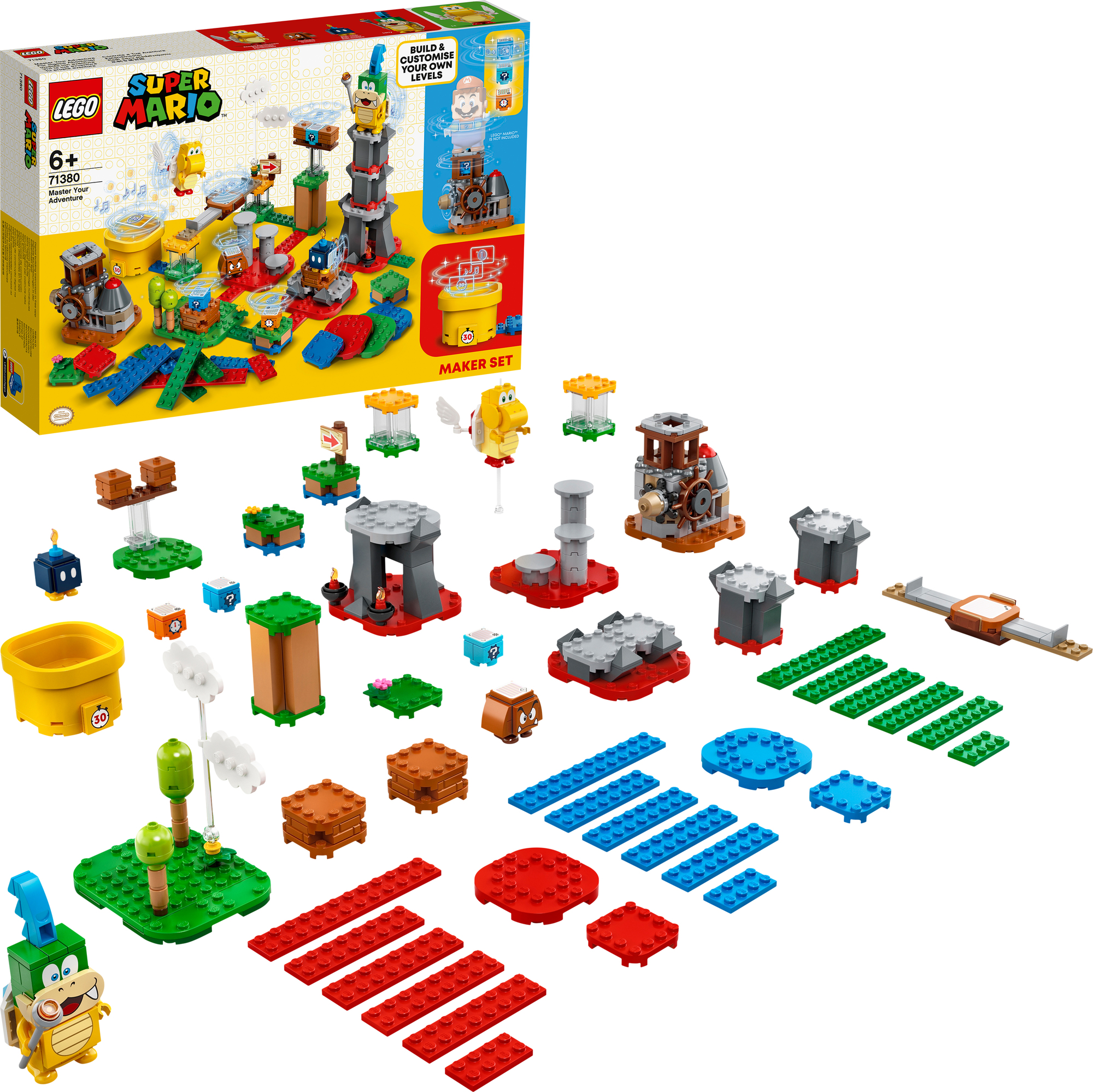 LEGO® Super Mario 71380 Set pro tvůrce - mistrovské dobrodružství