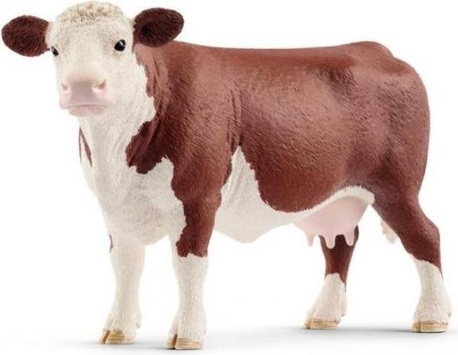 Schleich Zvířátko - herefordského kráva