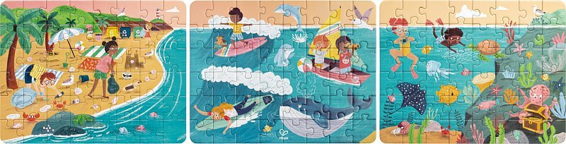 Hape Puzzle - Přátelé oceánu