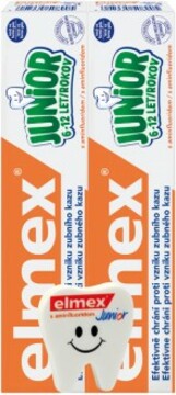 Elmex Junior Duopack 2x75 ml + dárek (guma)