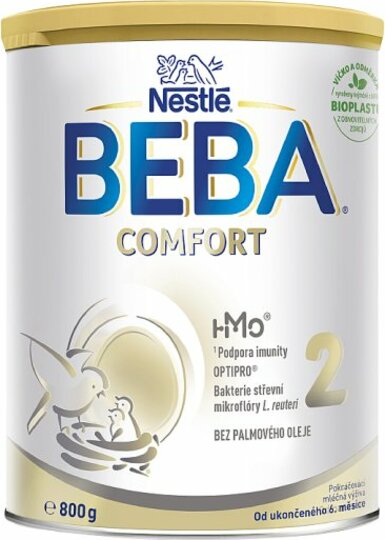 BEBA COMFORT 2 HM-O 800 g - Pokračovací kojenecké mléko