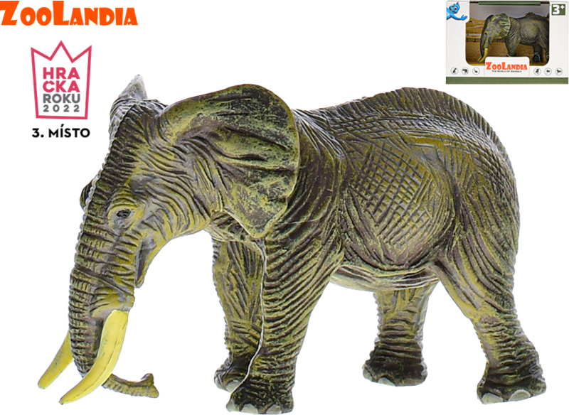 Zoolandia slon 11cm