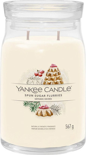Yankee Candle, Vířící závoj cukru, Svíčka ve skleněné dóze 567 g