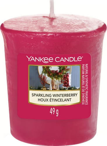 Yankee Candle, Jiskřivé zimní bobule, Svíčka 49 g
