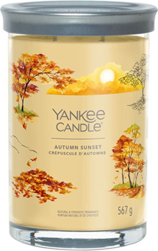 Yankee Candle, Jesenní západ slunce, Svíčka ve skleněném válci 567 g