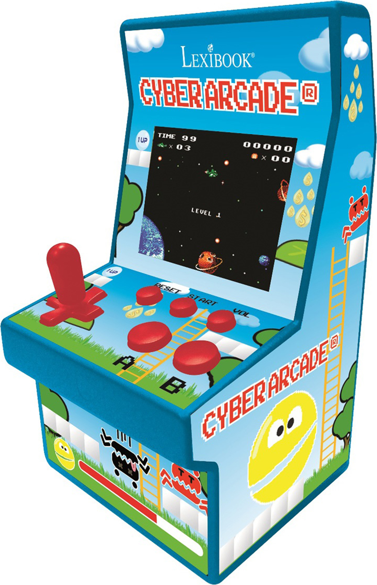 Herní konzole Cyber Arcade 2,8" - 200 her