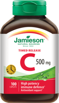 Jamieson Vitamin C 500mg s postupným uvolňováním 100 tablet
