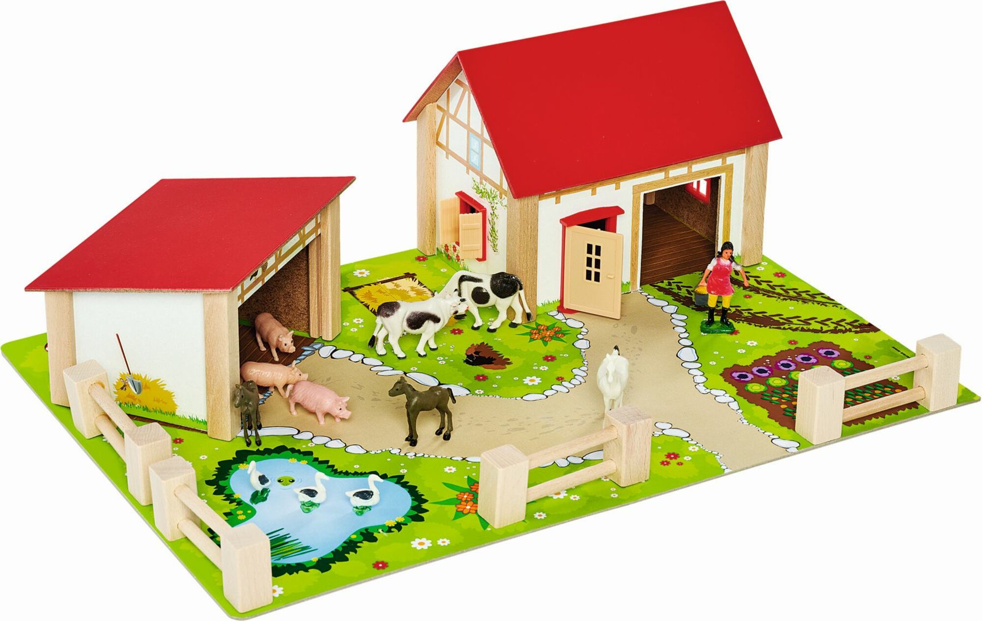 Simba Farma dřevěná s příslušenstvím