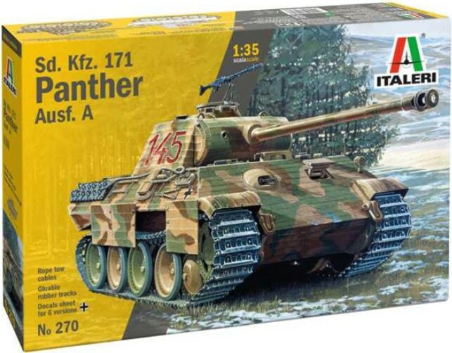 Model Kit tank 0270 - Sd.Kfz. 171 Panther Ausf A (1:35)