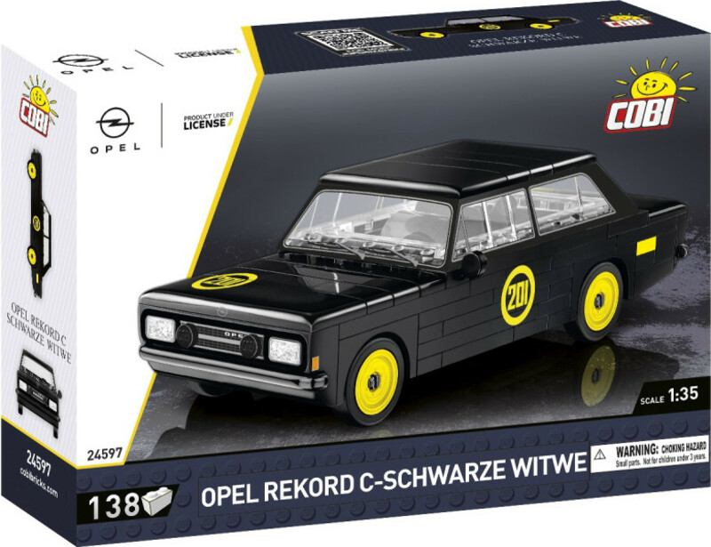 Cobi Opel Rekord C Schwartze Witwe, 1:35, 138k