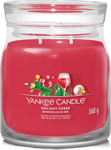 Yankee Candle Vánoční veselí, Svíčka ve skleněné dóze 368 g