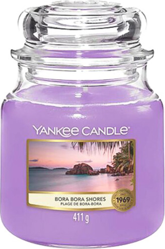 Yankee Candle, Pobřeží Bora Bora, Svíčka ve skleněné dóze 411 g