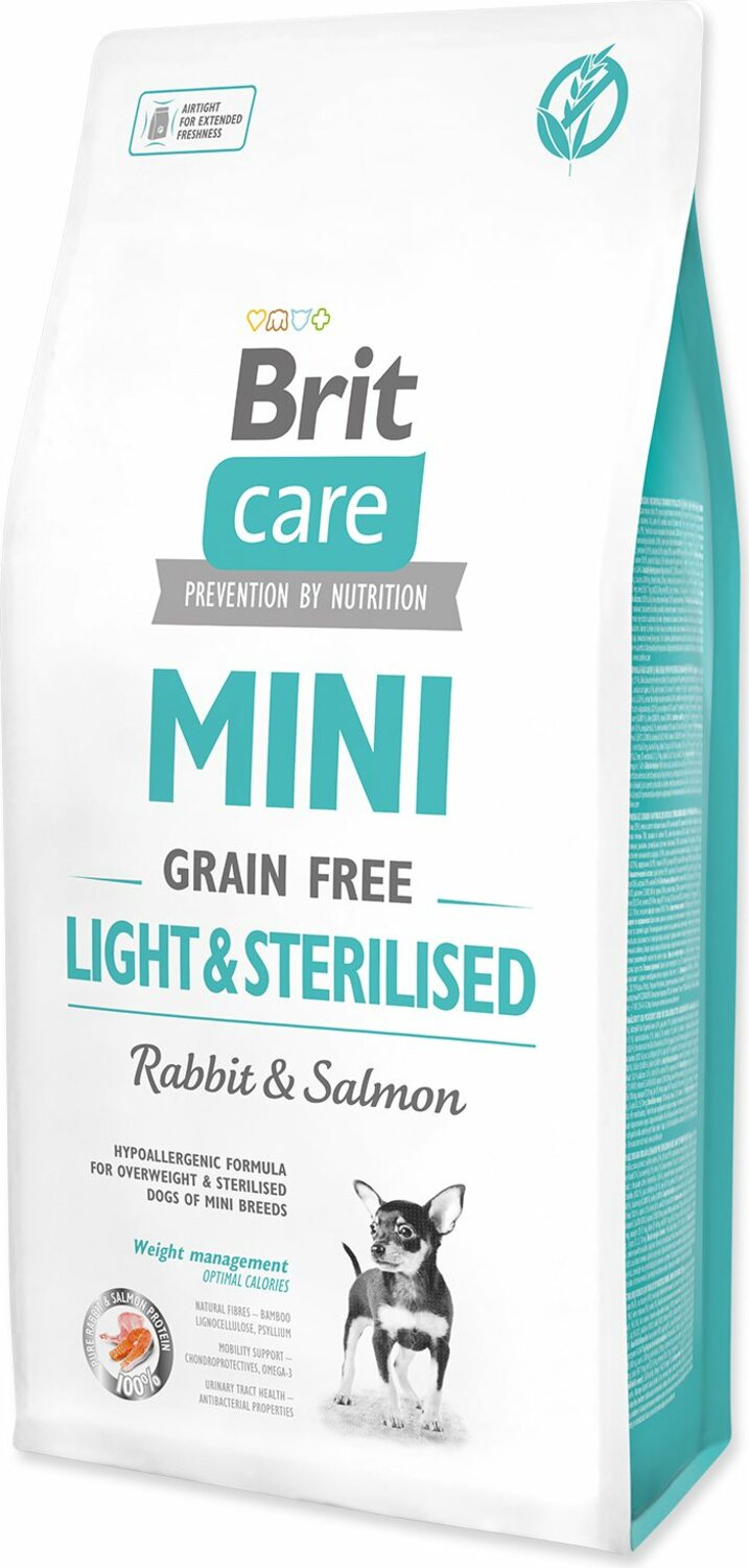 Krmivo Brit Care Mini Grain Free Light & Sterilisod 7kg