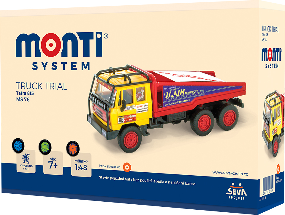 Monti systém 76 - Truck trial