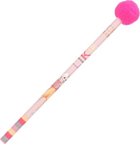 Tužka s bambulí Top Model, Tmavě růžová, LIKE