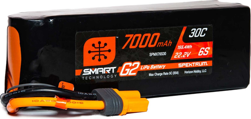 Spektrum Smart G2 LiPo 22.2V 7000mAh 30C IC5