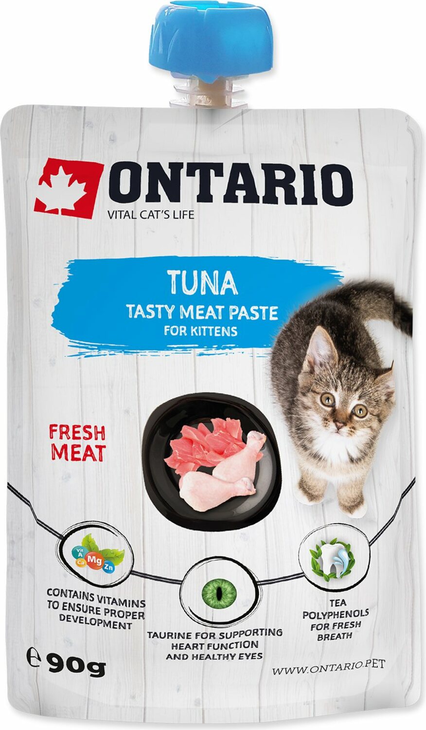 Pasta Ontario Kitten tuňák 90g