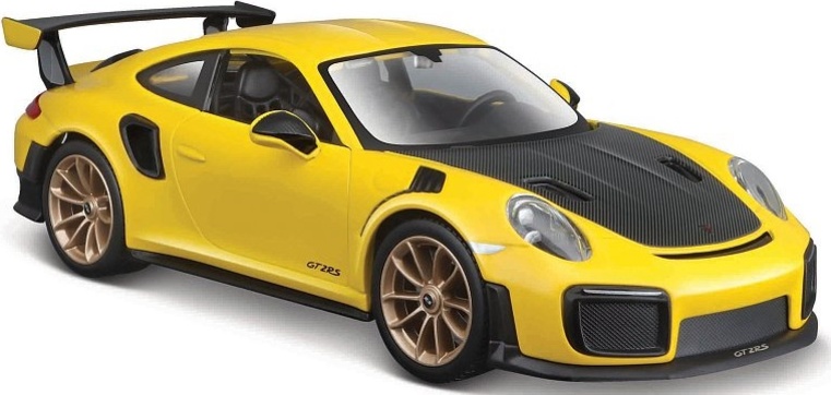 Maisto - Porsche 911 GT2 RS, žluté, 1:24