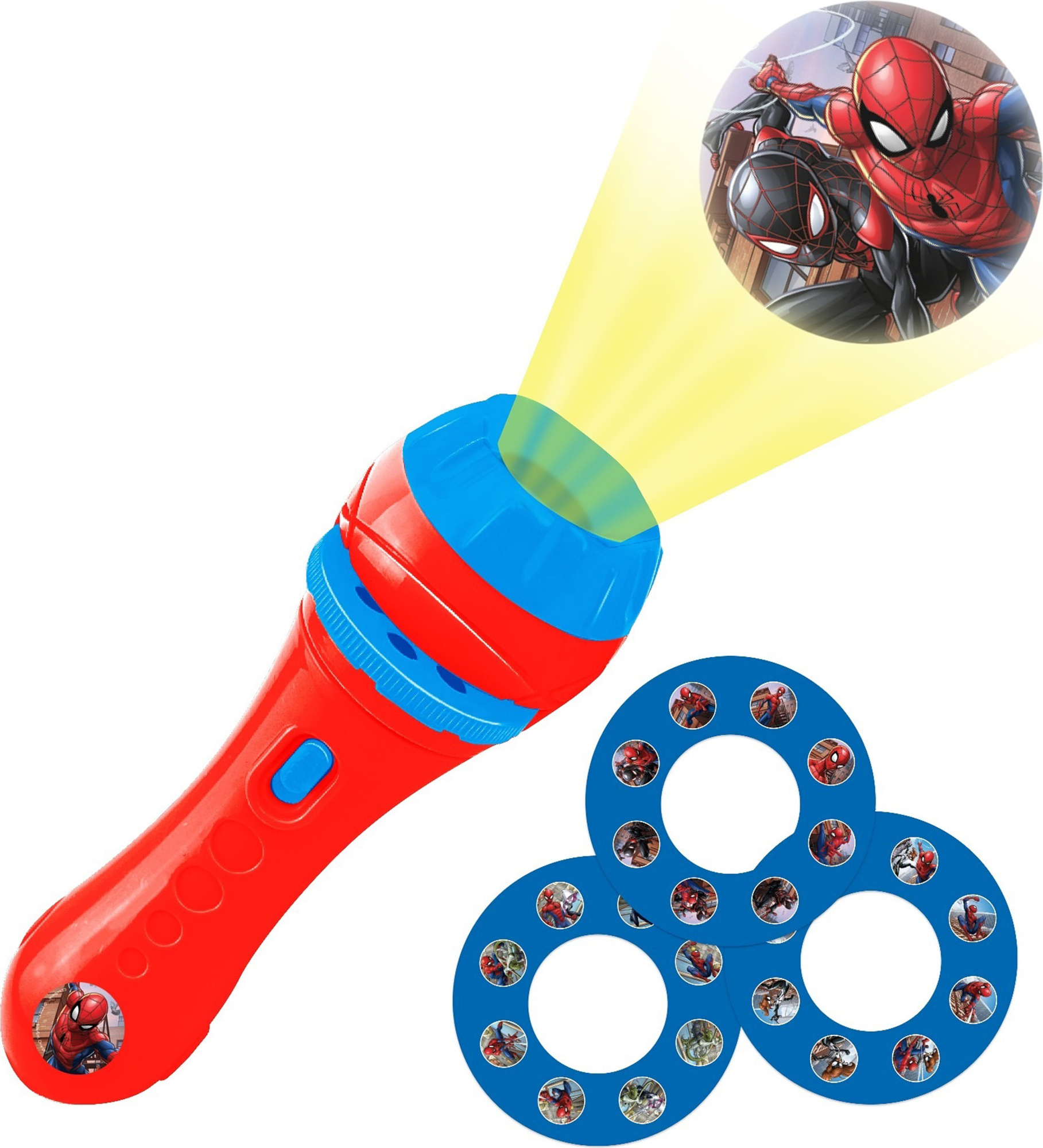 Baterka s projektorem Spider-Man