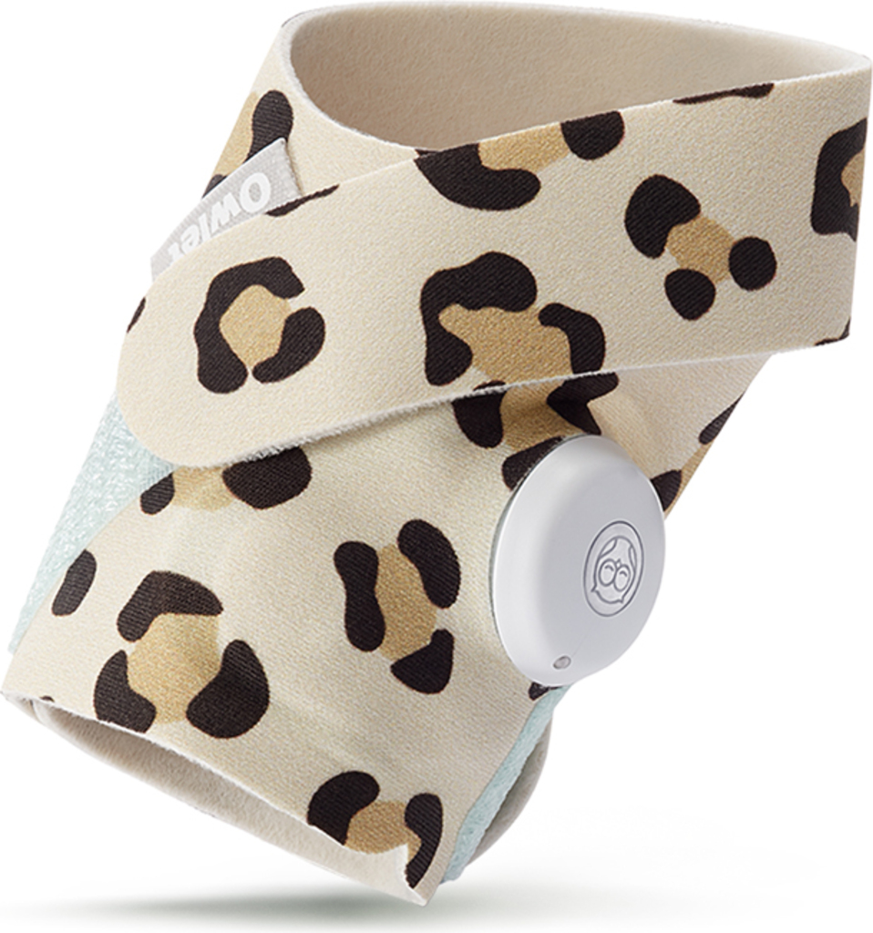 OWLET Sada příslušenství Owlet Smart Sock 3 - leopardí vzor