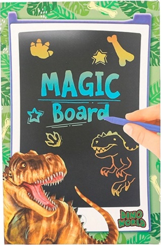 Magická tabulka Dino World, Mazací tabulka a pero