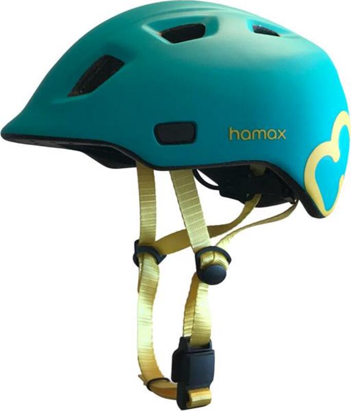 HAMAX Cyklohelma Thundercap Turquoise/Yellow 52-56