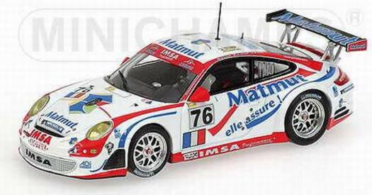 1:43 PORSCHE 911 GT3 RSR MATMUT LE MANS 2007 NARAC / LIETZ / LONG