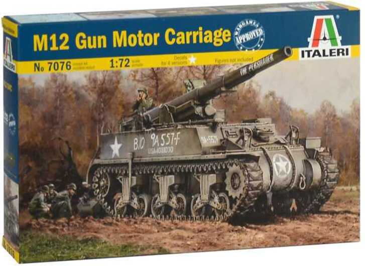 Model Kit tank 7076 - M12 Gun Motor Carriage (1:72)