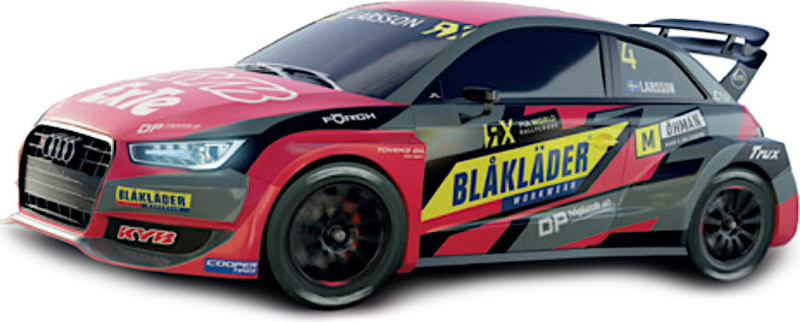 SCX Advance Audi S1 RX - Blaklader