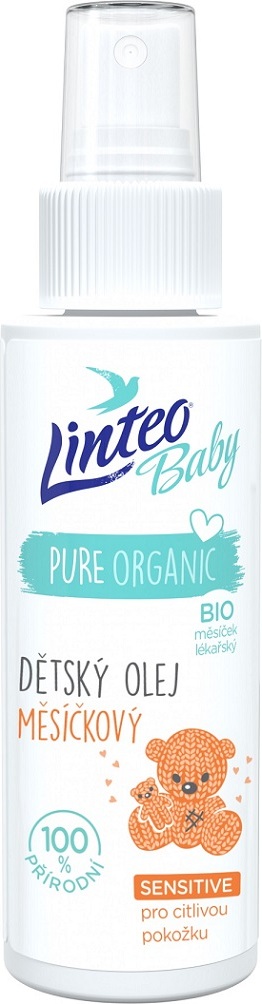 LINTEO BABY Olej dětský s měsíčkem lékařským 100 ml