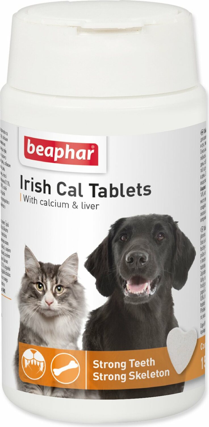 Doplněk stravy Beaphar Irish Cal Tablets 150tbs