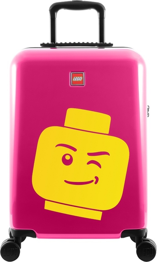 LEGO Luggage ColourBox Minifigure Head 20 '' - Berry