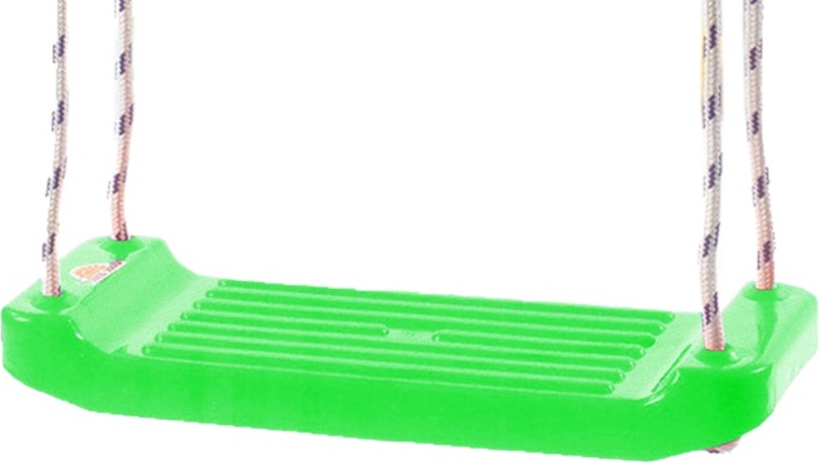 Houpačka plastová (destička) zelená