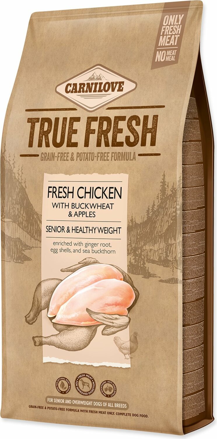 Krmivo Carnilove True Fresh senior Healthy Weight Chicken 11,4kg
