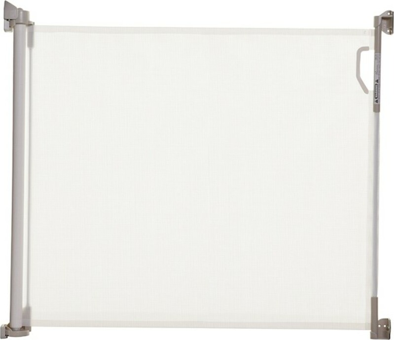 DREAMBABY Zábrana bezpečnostní zatahovací 0-140 cm White