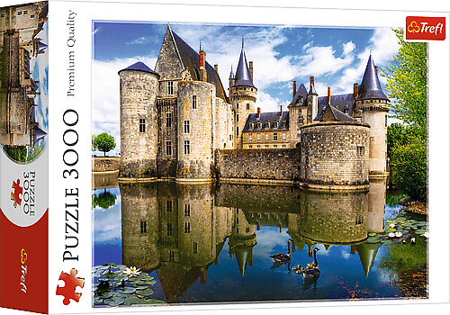 Trefl Puzzle 3000 - Zámek v Sully-sur-Loire, Francie