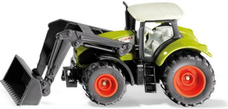 Siku Blister - traktor Claas Axion s předním nakladačem